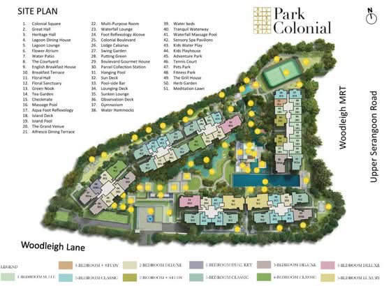Park Colonial - Site Plan