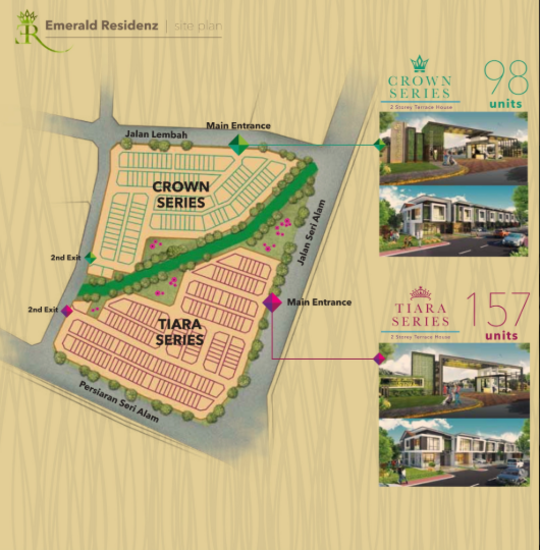 Emerald Residenz @ Bandar Baru Seri Alam - Site Plan - iProperty.com.my