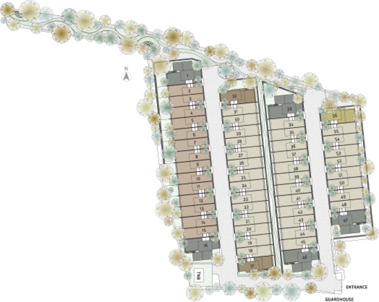 Vilaris Courtyard Homes - Site Plan - iProperty.com.my
