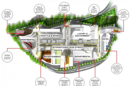 Halo Sunday @ Empire City - Site Plan - iProperty.com.my