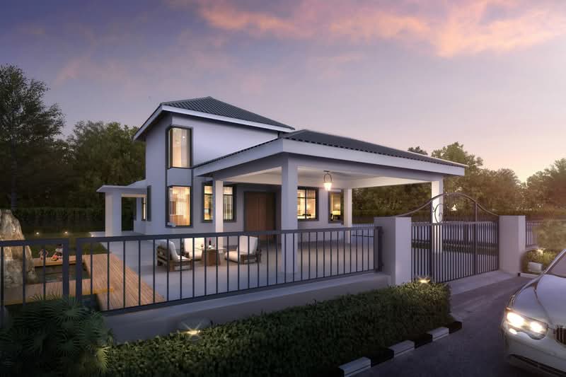 Semi-Detached House for Sale in Sungai Petani (Kedah) - Hasnizam . - Delfyna 1-Storey Bungalow - PropertyGuru.com.my