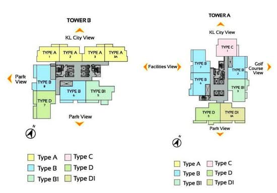 Skyluxe On The Park Bukit Jalil - Site Plan - iProperty.com.my