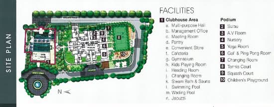 Lake Point Residence - Site Plan - iProperty.com.my
