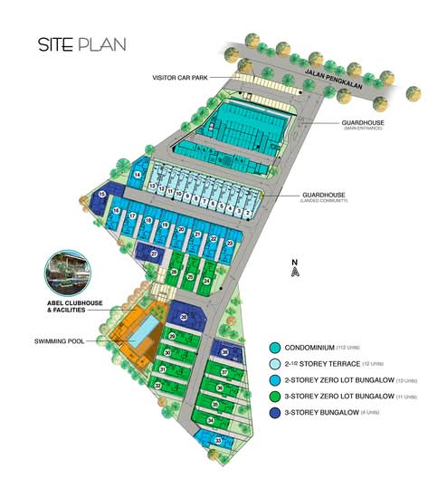 Abel Residence - Site Plan - iProperty.com.my