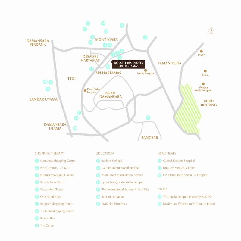 Dorsett Residences Sri Hartamas - iProperty.com.my