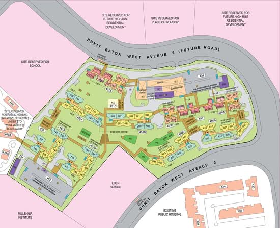 453B Bukit Batok West Avenue 6 - Site Plan