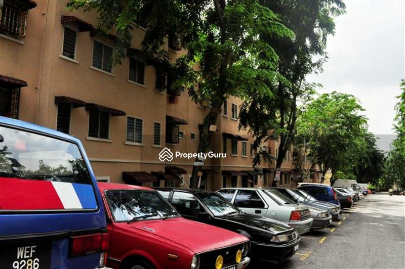 Side view with Car park