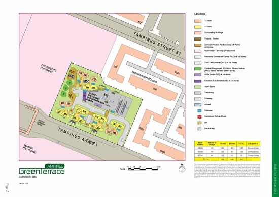 890A Tampines Avenue 1 - Site Plan