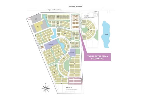 Topaz at Taman Putra Prima, Puchong - Site Plan - iProperty.com.my