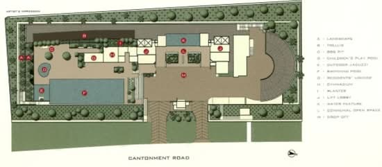 The Beacon - Site Plan