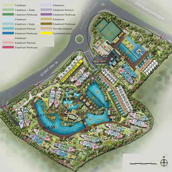 Normanton Park - Site Plan