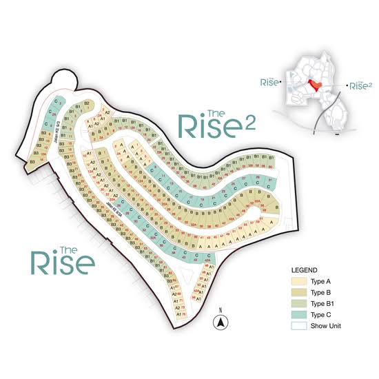 The Rise @ Emerald Rawang - Site Plan - iProperty.com.my