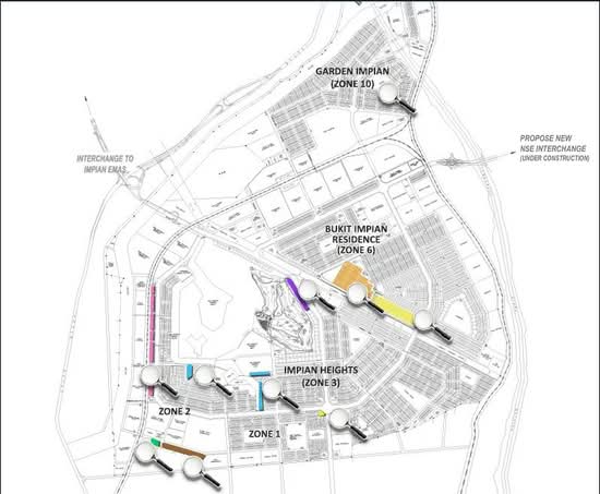 Bukit Impian Residence @ Taman Impian Emas - Site Plan - iProperty.com.my