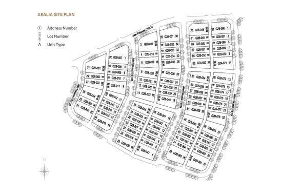 Aralia @ Elmina Gardens - Site Plan - iProperty.com.my