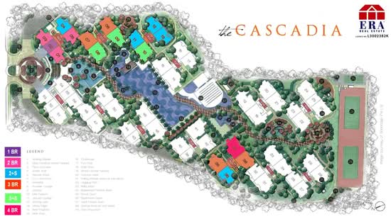The Cascadia - Site Plan