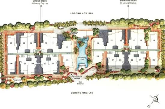 Casa Rosa - Site Plan