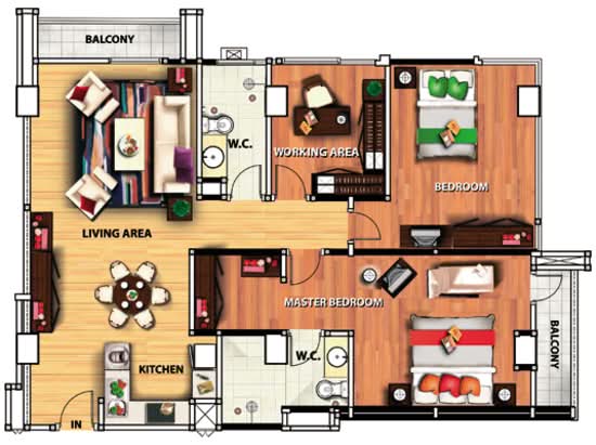 Resorta Yen-Akat : รีสอร์ทต้า เย็นอากาศ - Site Plan