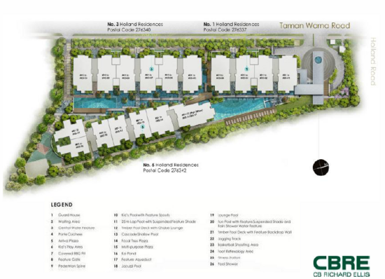 Holland Residences - Site Plan