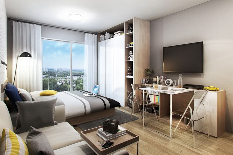 Elio Sukhumvit 64 : เอลลิโอ สุขุมวิท 64, Bangkok, 99 ซอยสุขุมวิท 64, Bang Chak, Phra Khanong, Bangkok, 1 Bedroom, 31 sqm, Condo For Rent, by ปัณณภัสร์ ศรีพัชรพัชร์, 500167325 - DDproperty.com