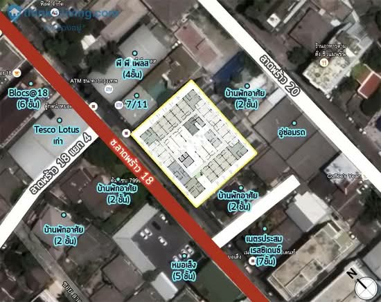 Modiz Ladprao 18 : โมดิซ ลาดพร้าว18 - Site Plan