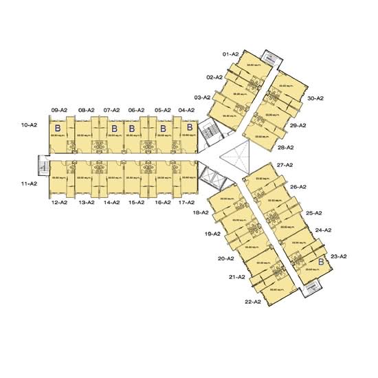 PARC EXO Kaset-Nawamintra : พาร์ค เอ็กซ์โซ เกษตร-นวมินทร์ - Site Plan