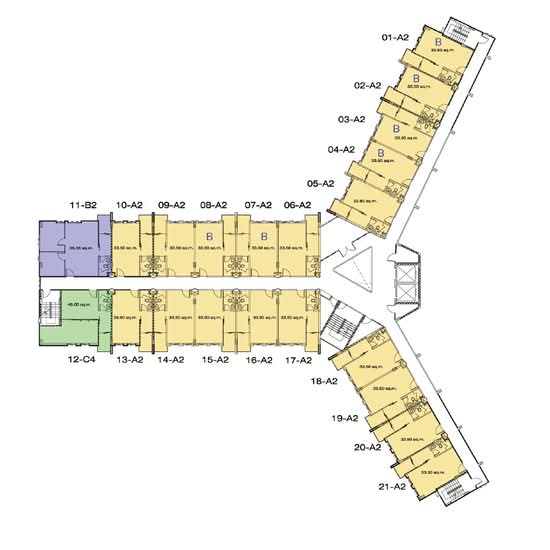 PARC EXO Kaset-Nawamintra : พาร์ค เอ็กซ์โซ เกษตร-นวมินทร์ - Site Plan