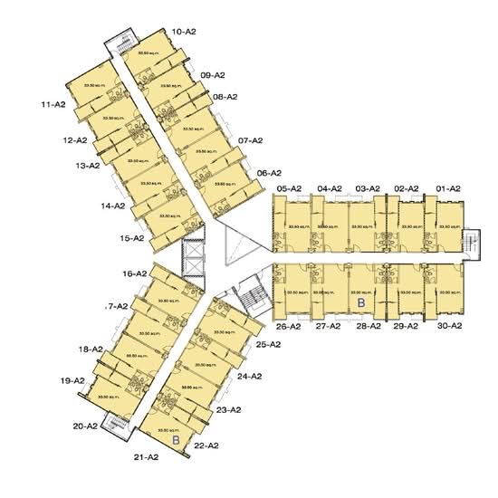 PARC EXO Kaset-Nawamintra : พาร์ค เอ็กซ์โซ เกษตร-นวมินทร์ - Site Plan