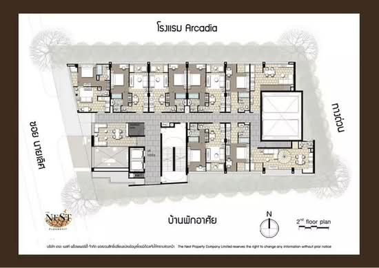 The Nest Ploenchit : เดอะ เนสท์ เพลินจิต - Site Plan