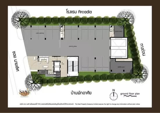 The Nest Ploenchit : เดอะ เนสท์ เพลินจิต - Site Plan