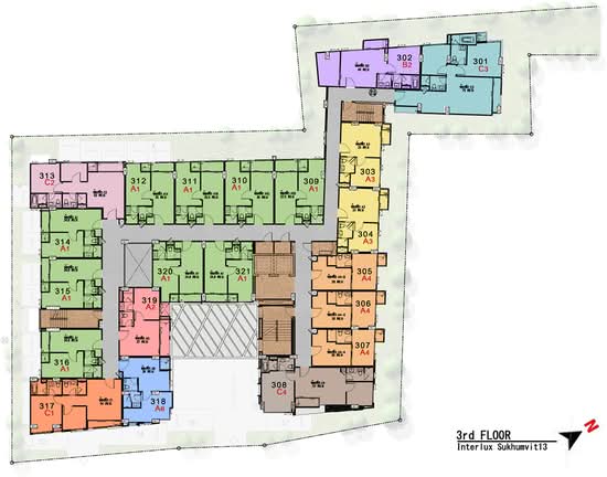 InterLux Premier Sukhumvit 13 - Site Plan