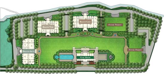 Chateau De Khaoyai The Residence : ชาโต เดอ เขาใหญ่ เดอะ เรสซิเดนท์ - Site Plan