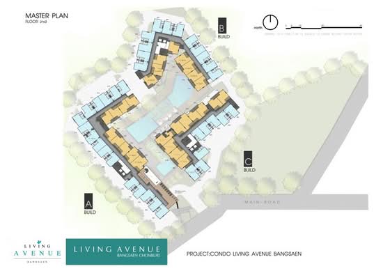 Living Avenue Bangsaen - Site Plan