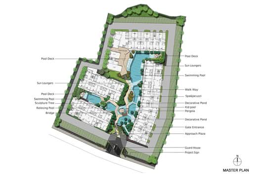 Diamond Condominium Bangtao : ไดมอนด์ คอนโดมิเนียม บางเทา - Site Plan