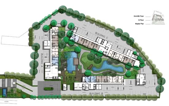 Centrio Condominium - Site Plan
