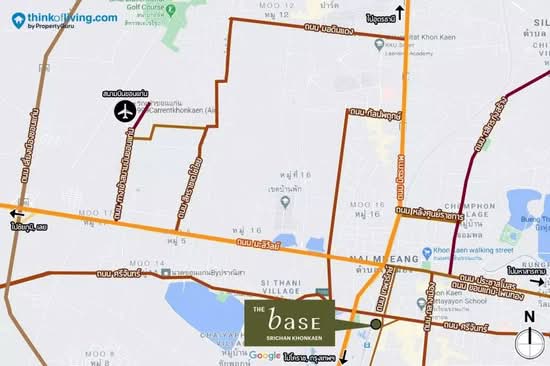 THE BASE Srichan-Khonkaen - Site Plan