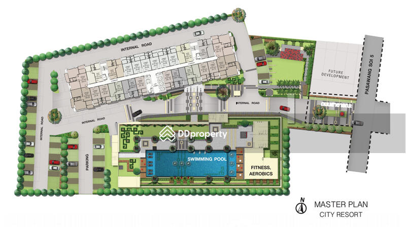 ให้เช่า - City Resort Pasawang : ซิตี้รีสอร์ท ภาสว่าง, สงขลา