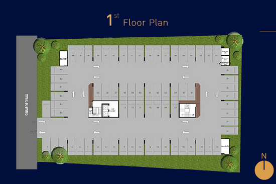 Bangkok Feliz Sathorn-Taksin : แบงค์คอก เฟ'ลิซ สาทร-ตากสิน - Site Plan