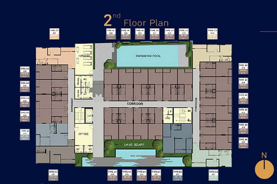 Bangkok Feliz Sathorn-Taksin : แบงค์คอก เฟ'ลิซ สาทร-ตากสิน - Site Plan