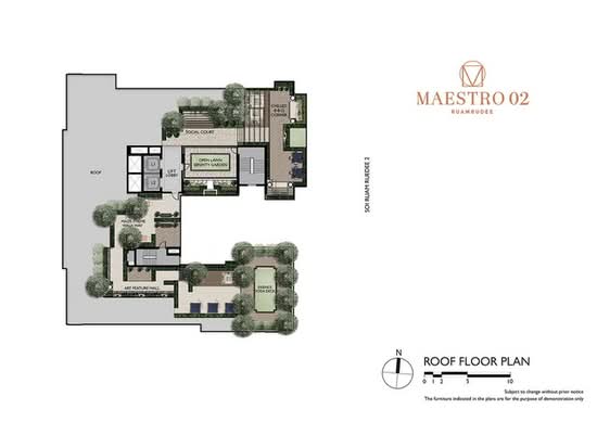 Maestro 02 Ruamrudee : มาเอสโตร 02 ร่วมฤดี - Site Plan
