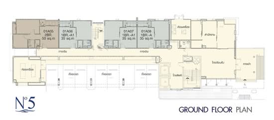 North 5 Condo : นอร์ท 5 คอนโด - Site Plan