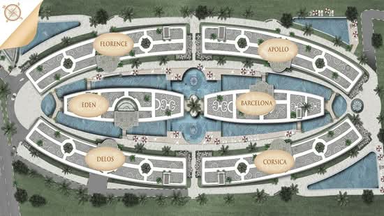 Olympus City Garden - Site Plan