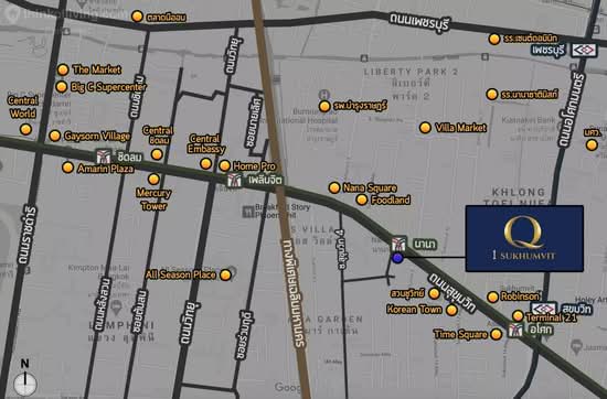 Q1 Sukhumvit - Site Plan