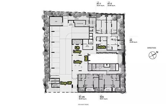 Maestro 01 Sathorn-Yenakat - Site Plan