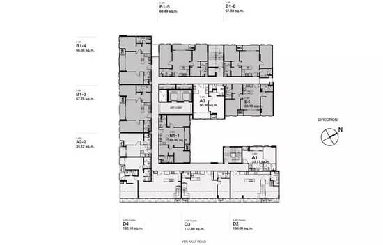 Maestro 01 Sathorn-Yenakat - Site Plan
