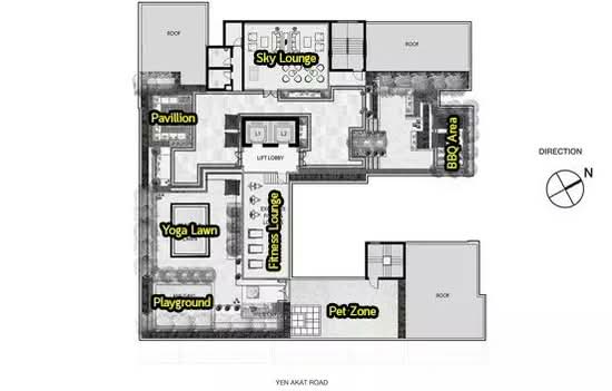 Maestro 01 Sathorn-Yenakat - Site Plan
