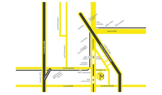 M Jatujak - Site Plan