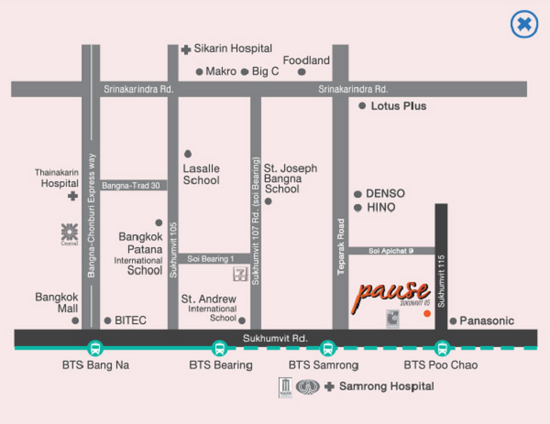 Pause Sukhumvit 115 : พอส สุขุมวิท 115 - Site Plan