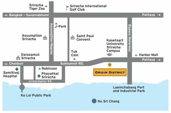 Kensington Laemchabang-Sriracha : เคนซิงตัน แหลมฉบัง-ศรีราชา - Site Plan