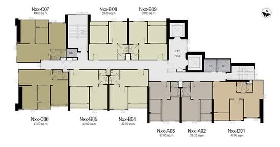 Life Sukhumvit 48 - Site Plan