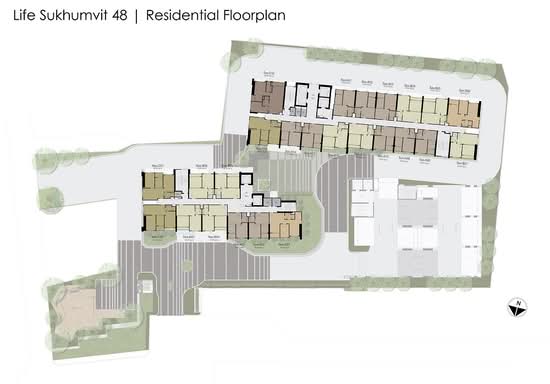 Life Sukhumvit 48 - Site Plan